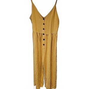 One Clothing Los Angeles Women’s Mustard Cropped  Jumper Size L